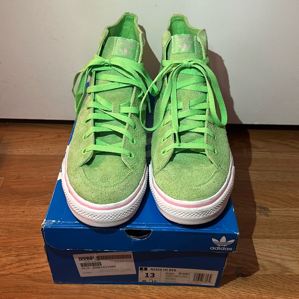ADIDAS - 2019 Nizza Hi RF 'Spring Green'

Mens 13